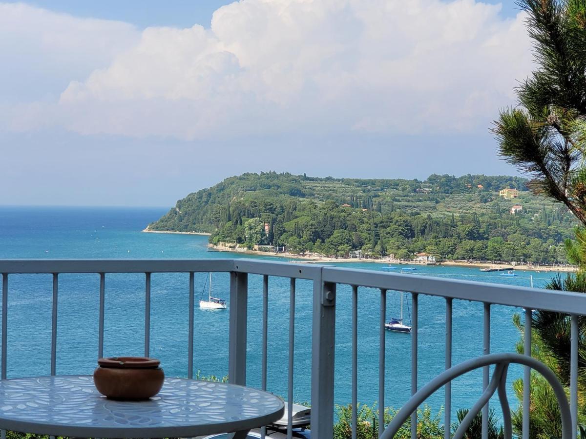 Villa Yadranka With Sea View Strunjan Zewnętrze zdjęcie